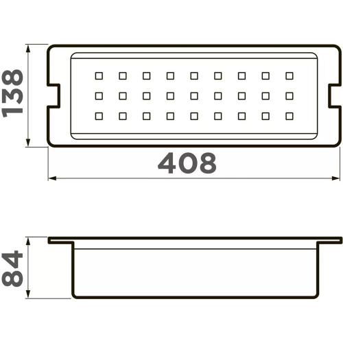 Коландер 13,8x40,8 см Omoikiri CO-07 PRO-GB графит