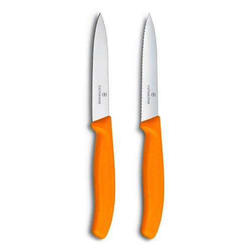 Набор ножей Victorinox Swiss Classic оранжевый 2 пр