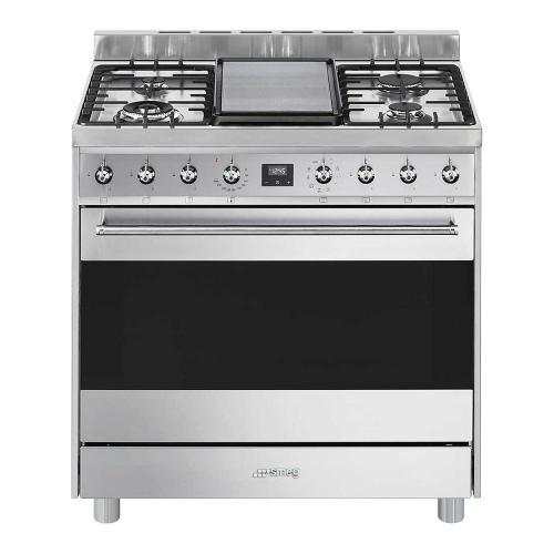 Гриль чугунный 51,4х29 см Teppan Yaki Smeg Portofino TPKCPF9