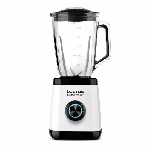 Блендер стационарный 1300 Вт Taurus Succo Glass 1300 белый