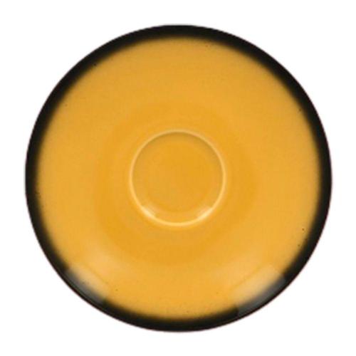 Блюдце RAK Porcelain LEA Yellow 17 см, для чашки 81223409 (желтый цвет)