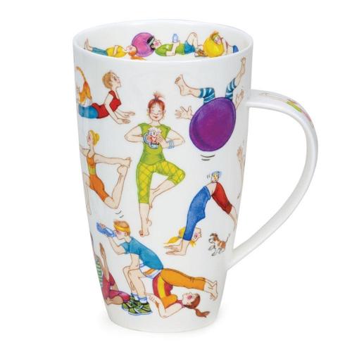 Кружка Гибкие люди 600 мл Dunoon Henley Comical People