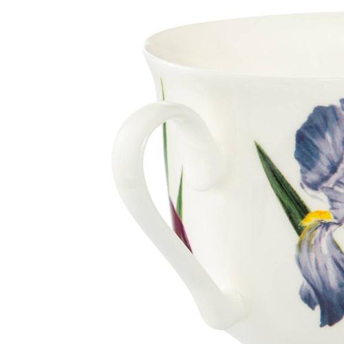 Чайная пара 450 мл Roy Kirkham Floral белая