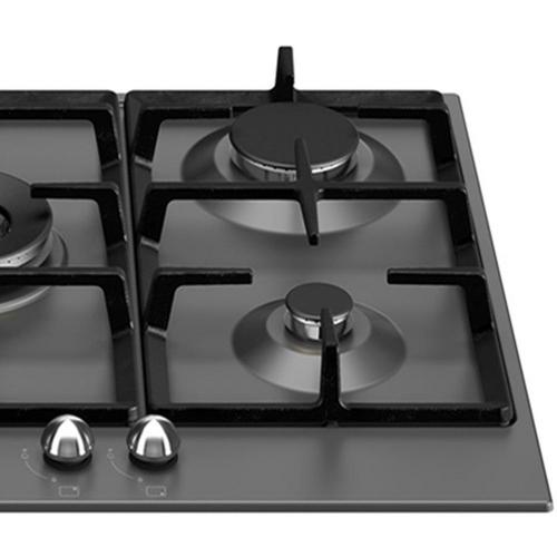 Газовая варочная панель 75,2x52,2 см Bertazzoni Heritage P755CHERNE черная