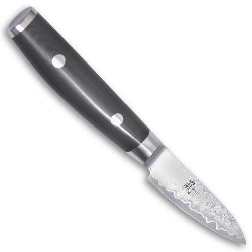 Нож для чистки овощей 8 см дамасская сталь Yaxell Ran