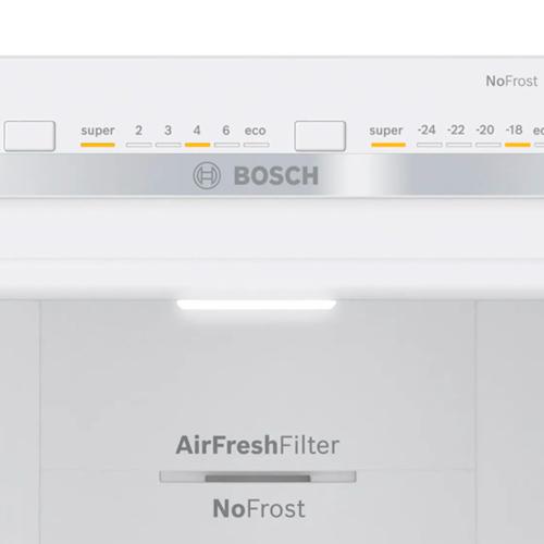 Холодильник 186х70 см Bosch Serie 4 KGN55VL21U стальной