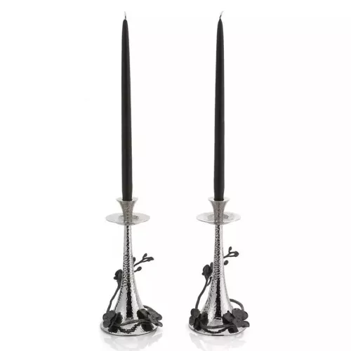 Набор подсвечников Michael Aram Black Orchid стальной 2 пр