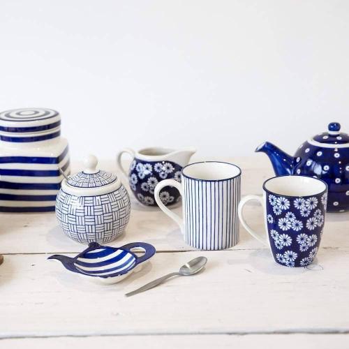 Сахарница и молочник Lattice Kitchen Craft London Pottery Out Of The Blue