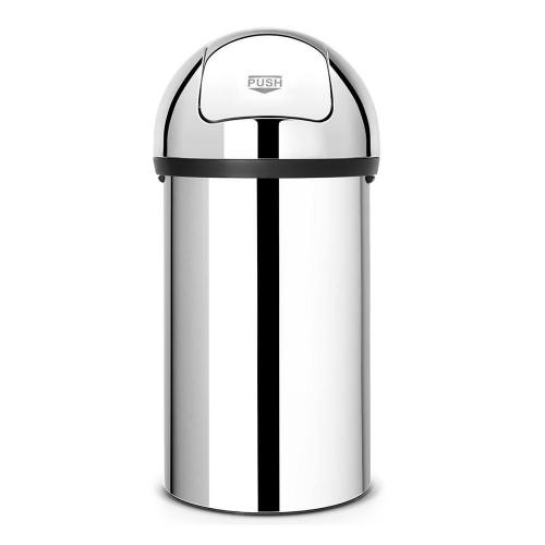 Мусорный бак 60 л Brabantia Push Bin стальной