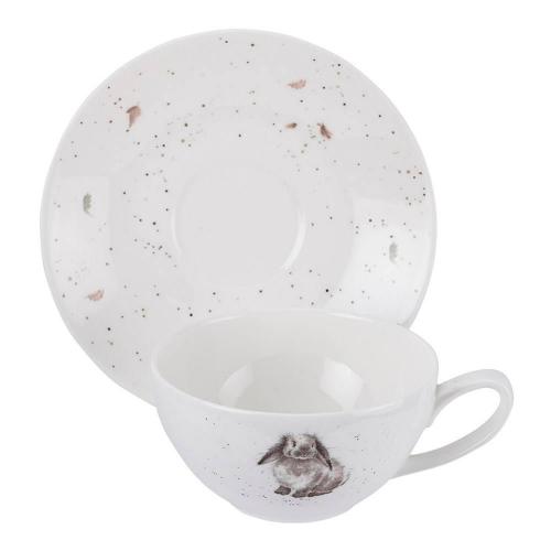 Кофейная пара Кролик 220 мл Royal Worcester Забавная фауна