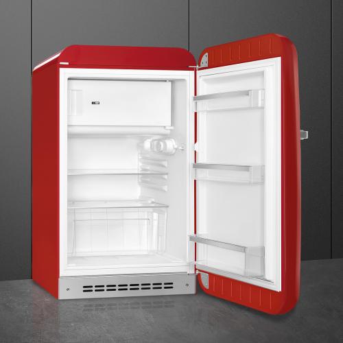Холодильник 97х54,5 см SMEG 50’s Style FAB10RRD6 красный
