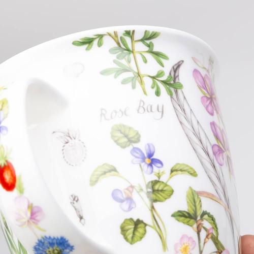 Кружка Клубника 480 мл Dunoon Nevis Floral Diary