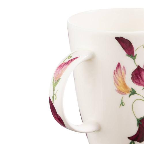 Кружка 400 мл Roy Kirkham Floral белая