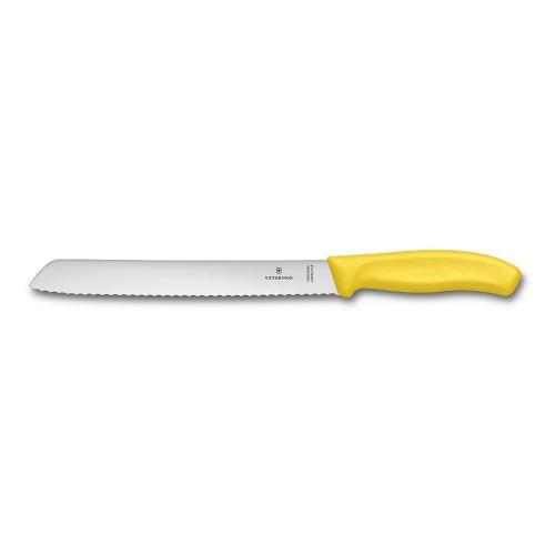 Нож для хлеба 21 см Victorinox Swiss Classic желтый