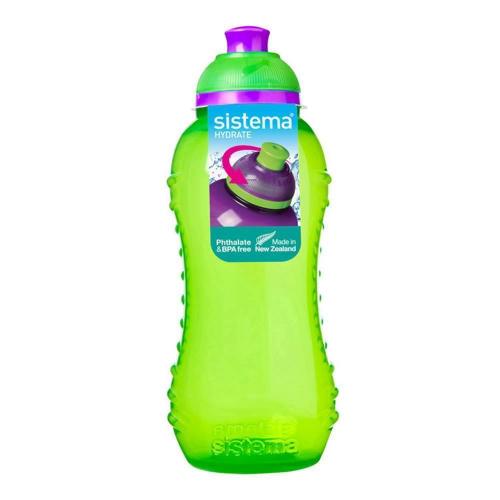 Бутылка для воды 330 мл Sistema Hydrate зеленая