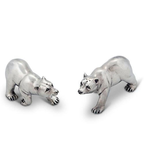 Солонка и перечница Polar Bear 7,6 см Vagabond House Woodland Creatures