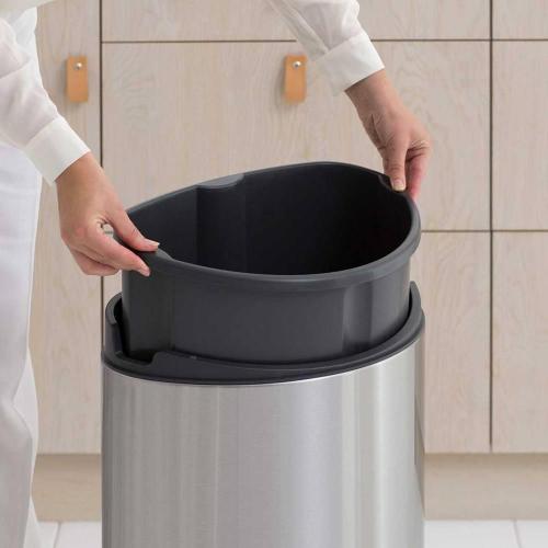 Мусорный бак 40 л Brabantia Touch Bin стальной