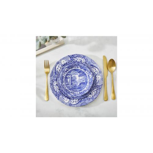 Тарелка обеденная 27 см Spode Blue Italian синяя