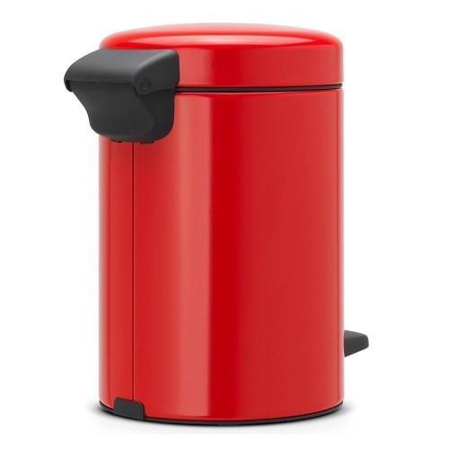 Мусорный бак с педалью 3 л Brabantia NewIcon красный