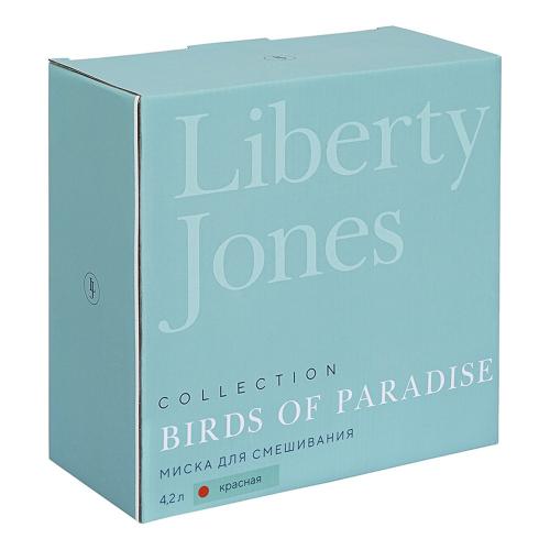 Салатник 28 см 4,2 л Liberty Jones Birds of Paradise красный