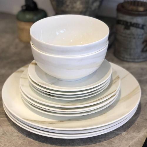 Тарелка салатная 20 см Wedgwood Vera Wang Venato Imperial