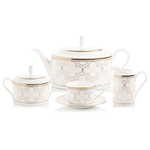 Чайник заварочный 1,3 л Noritake Trefolio Gold белый