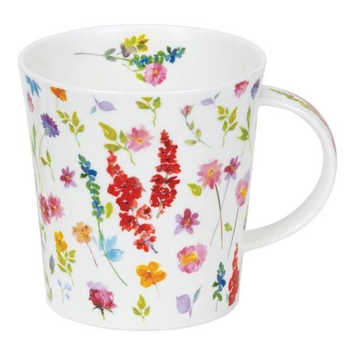 Кружка 320 мл Dunoon Lomond Belles Fleurs красная
