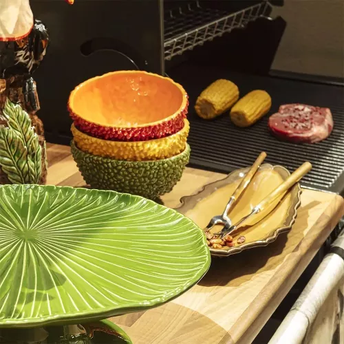 Сервировочное блюдо 35,5х15,4 см Bordallo Pinheiro Amazonia коричневое