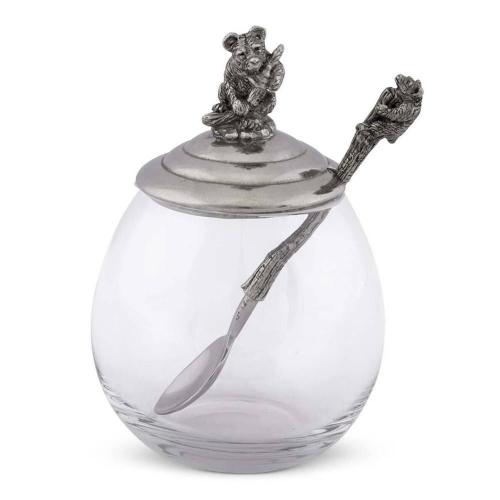 Банка для мёда с ложкой Little Bear 360 мл Vagabond House Woodland Creatures