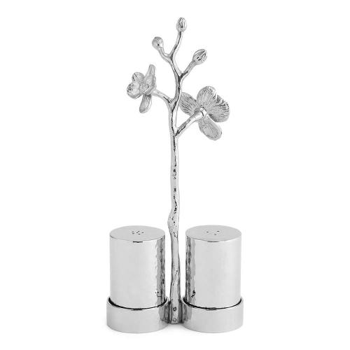 Набор для соли и перца 9,5х5 см Michael Aram White Orchid стальной