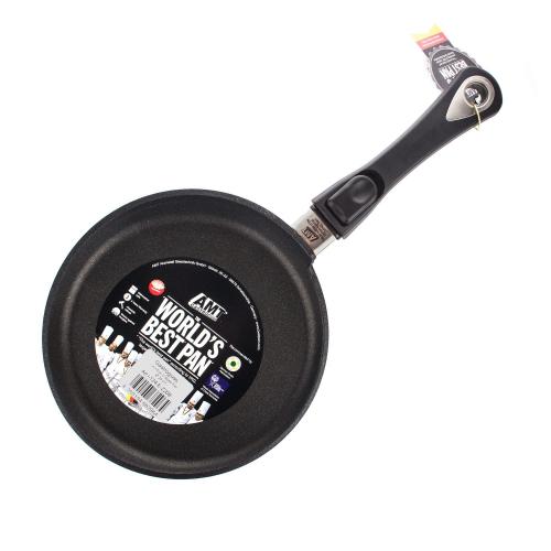 Сковорода блинная алюминиевая 24 см AMT Frying Pans Titan