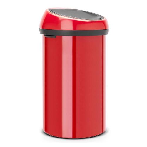 Мусорный бак 60 л Brabantia Touch Bin красный