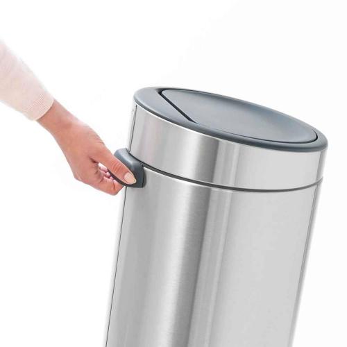 Мусорный бак 30 л Brabantia Touch Bin стальной