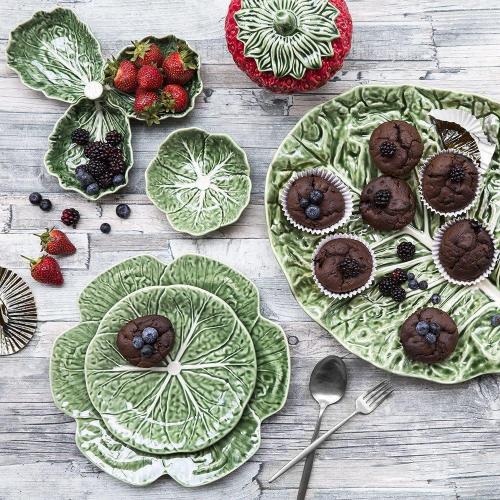 Блюдо для закусок 34х29 см Bordallo Pinheiro Cabbage