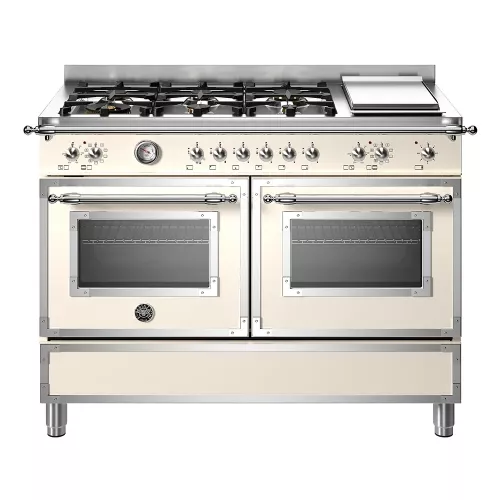 Варочный центр 119,5х60 см Bertazzoni Heritage HER126G2EAVT бежевый