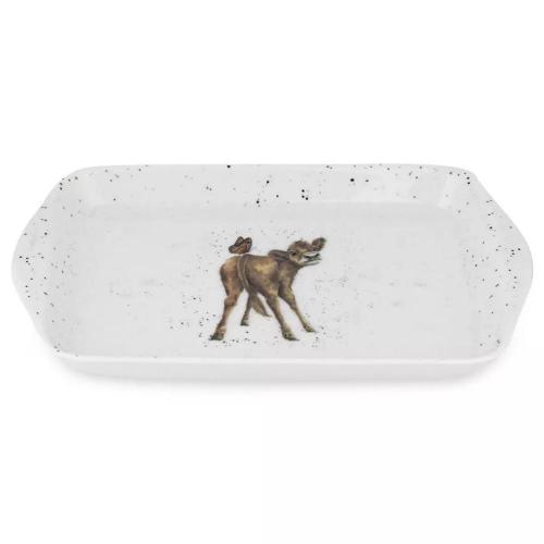 Маслёнка 18,2х10 см Royal Worcester Забавная фауна Буренка белая