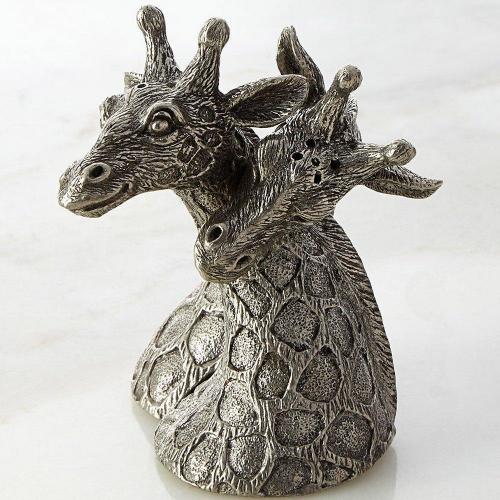 Солонка и перечница Giraffes 10 см Vagabond House Safari