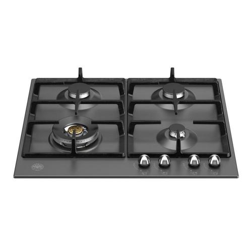 Газовая варочная панель 60,2x52x2 см Bertazzoni Heritage P604LHERNE черная