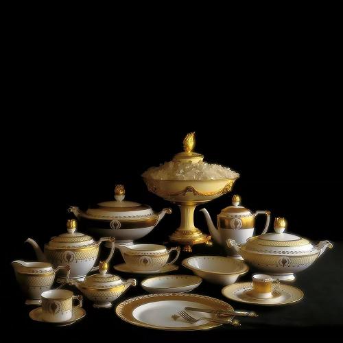 Тарелка для мюсли Royal Worcester Empire Flame белая