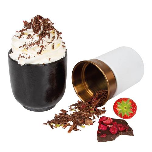 Терка для шоколада с контейнером 7х7х10 см Boska Chocowares белая