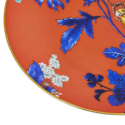 Тарелка закусочная 20 см Wedgwood Wonderlust красная
