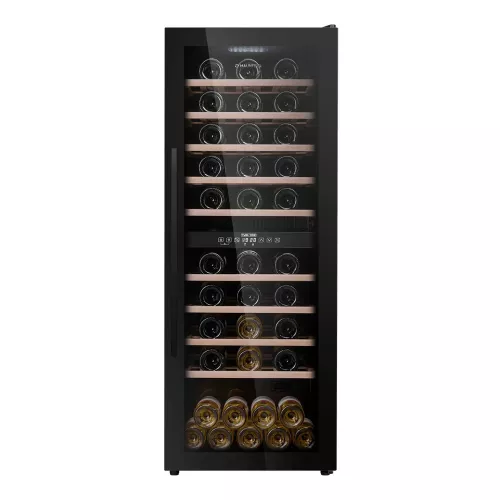 Винный шкаф на 77 бутылок Maunfeld MFWC-201D77 черный