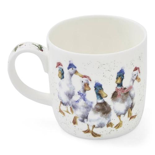 Кружка 8,5х8 см 310 мл Royal Worcester Забавная фауна белая