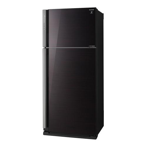 Холодильник 80х73,5 см Sharp красный