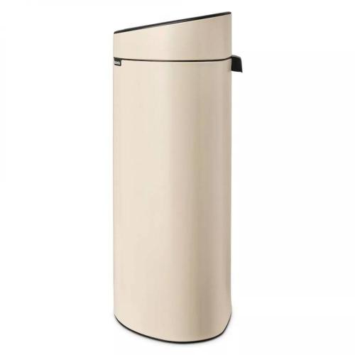 Ведро для мусора 40 л Brabantia Touch Bin бежевое