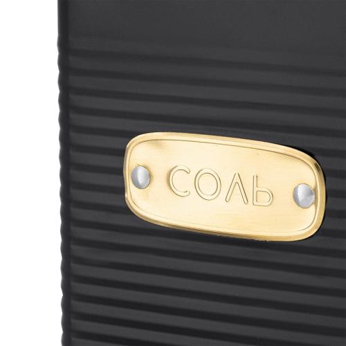 Банка для соли 1,7 л Smart Solutions Irmel черная