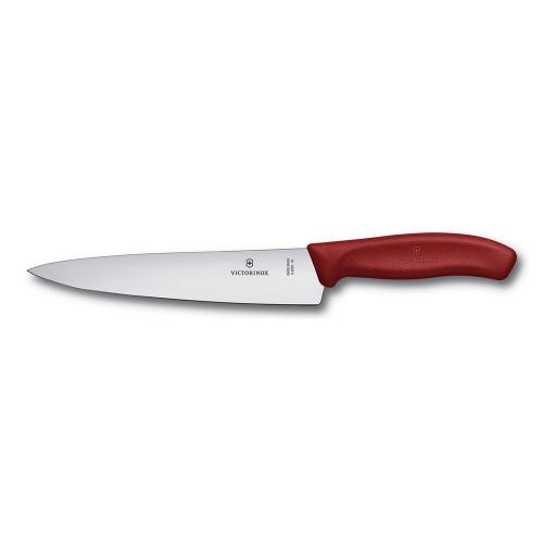 Кухонный нож разделочный 19 см Victorinox Swiss Classic красный