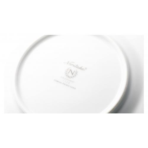 Тарелка пирожковая 16 см Noritake Eternal Palace Gold белая