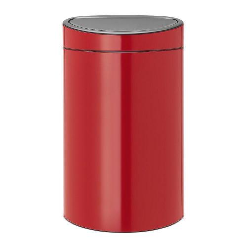 Мусорный бак 40 л Brabantia Touch Bin красный