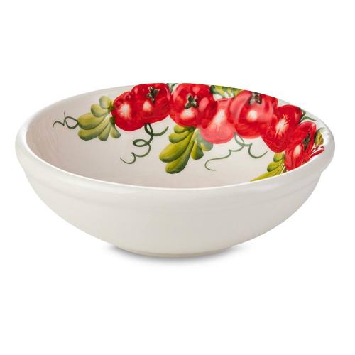 Салатник 20 см Edelweiss Томаты белый
